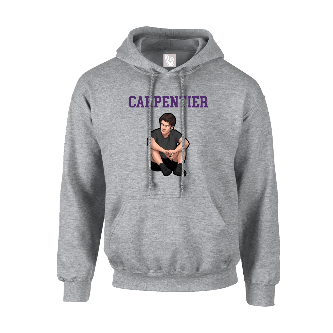Youth Hoodie — Shirsey in Grey