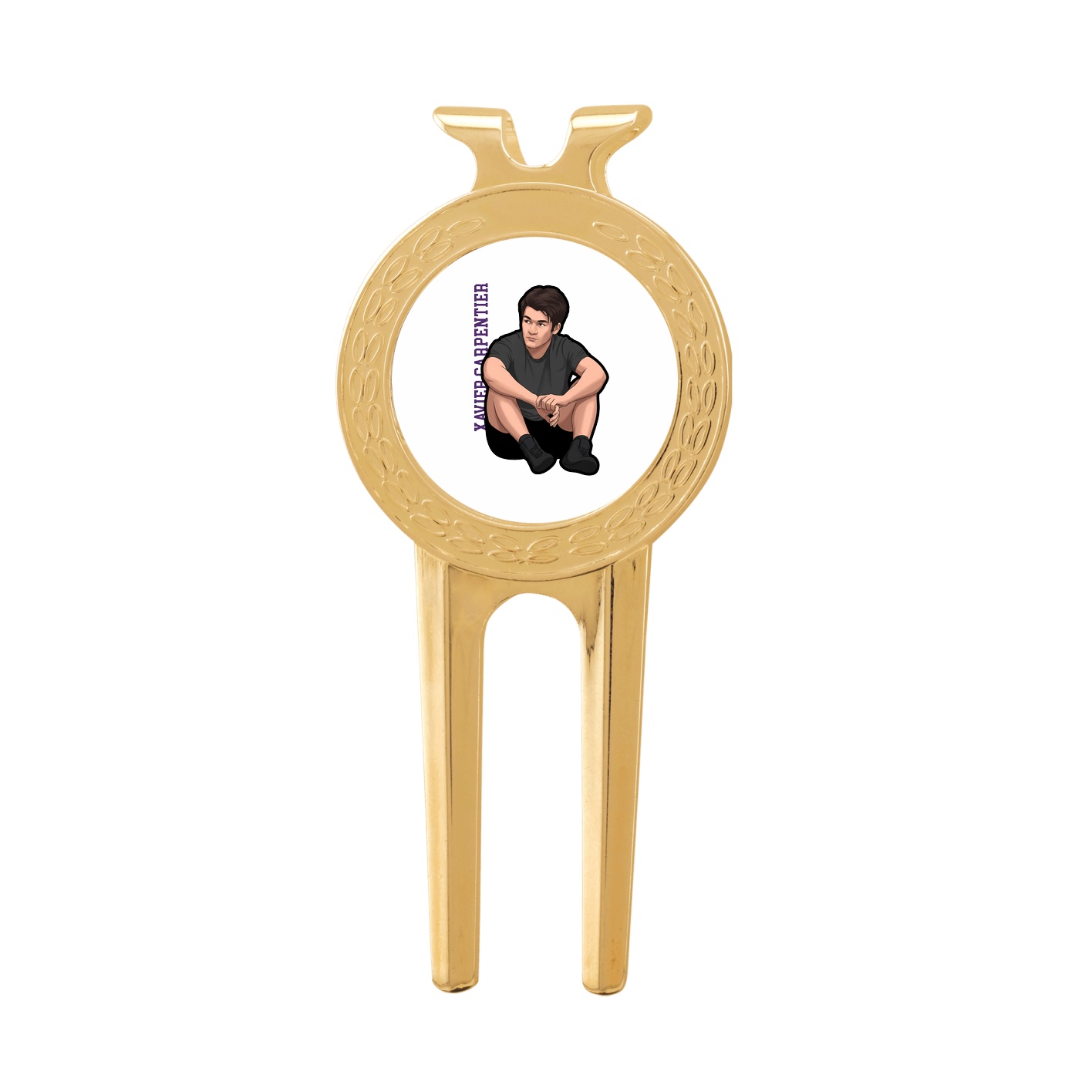 Divot Tool with Ball Marker — Name Vertical in Classic
