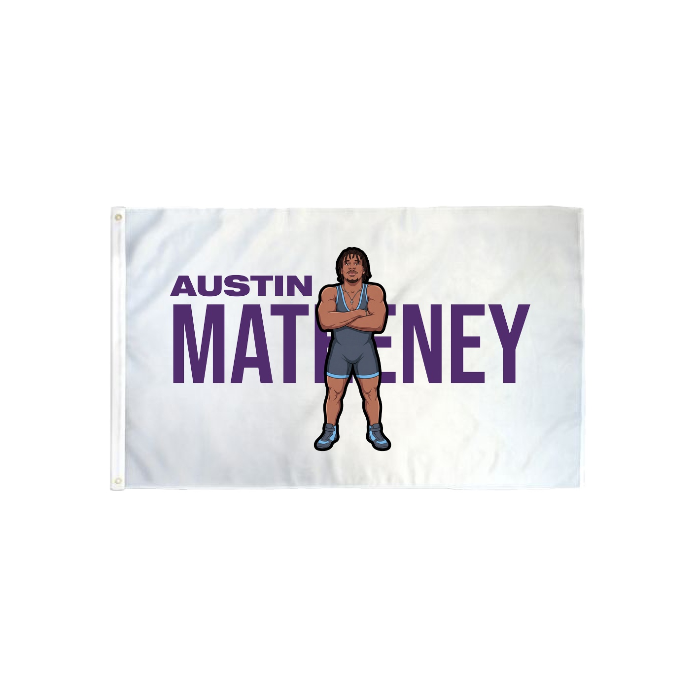 3x5 Flag — Player Name in Classic