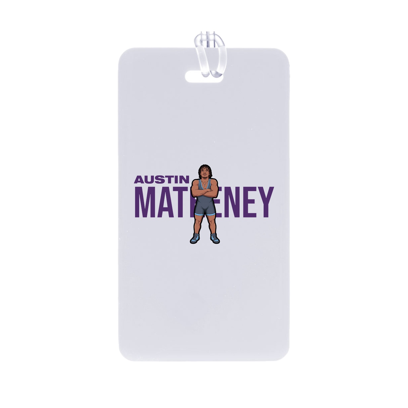 Bag Tag — Player Name in Classic