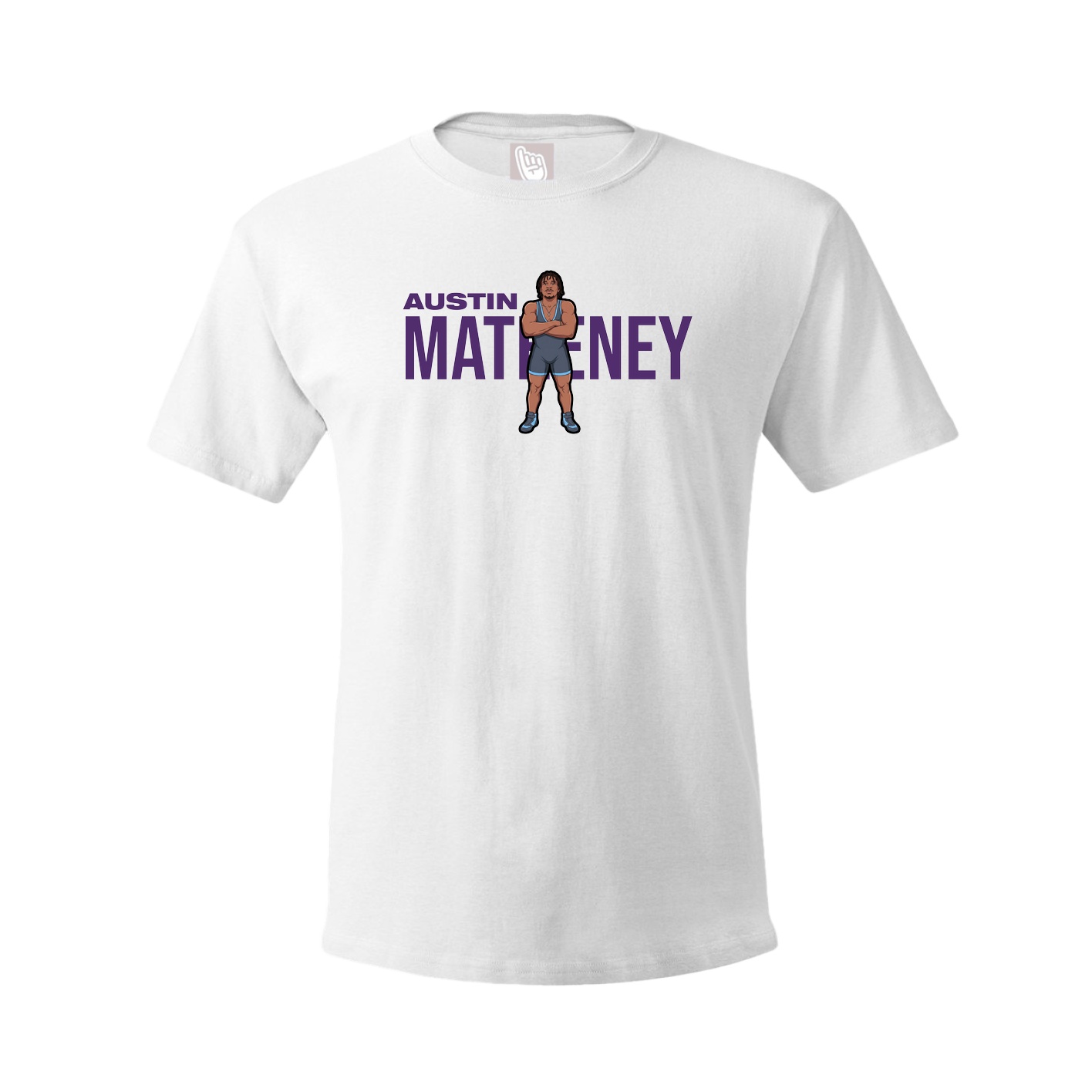 Youth Tee — Player Name in White