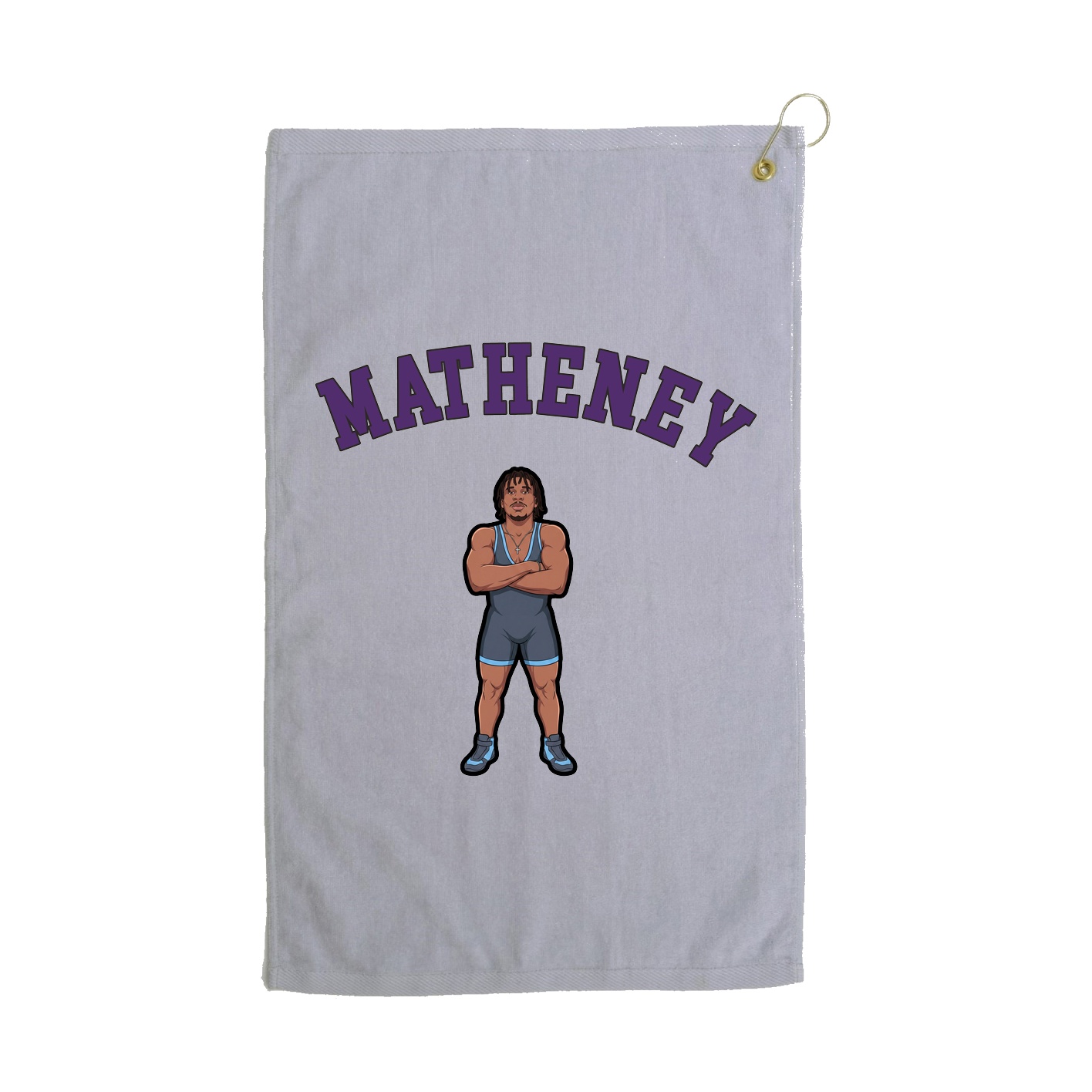 Golf Towel — Shirsey Arch in Grey
