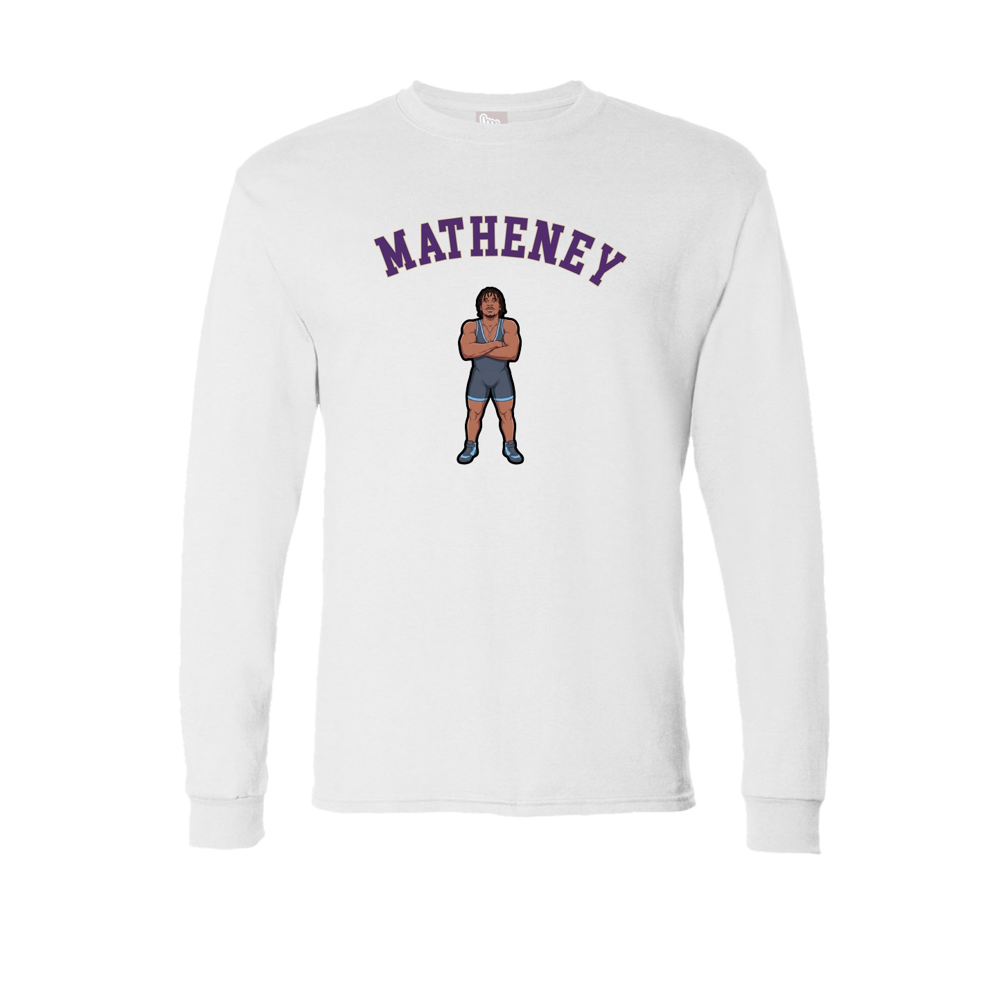 Long Sleeve Tee — Shirsey Arch in White