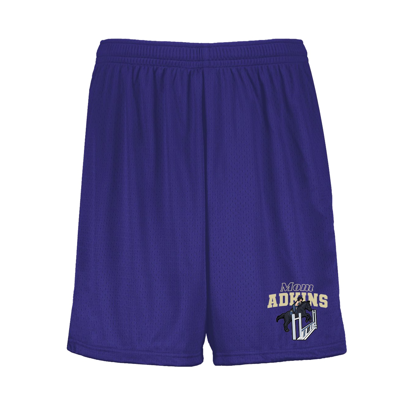 Shorts — Mothers Day Block in Purple