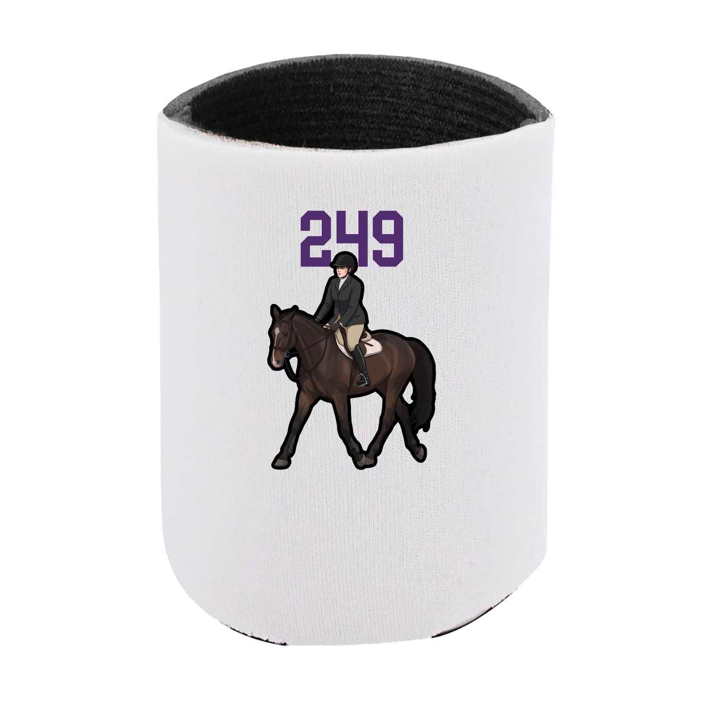 Can Holder — Number Top in White