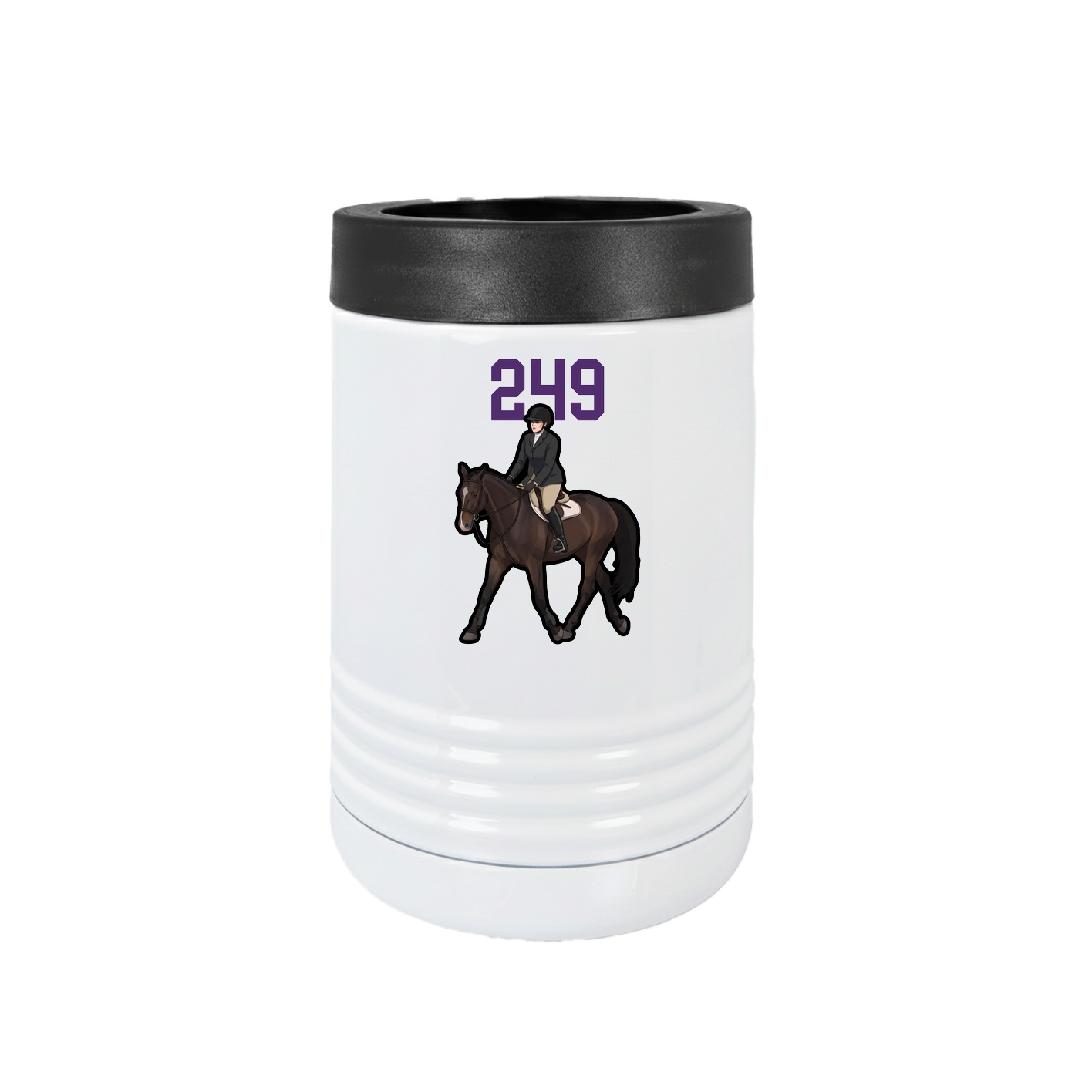 Beverage Holder — Number Top in White