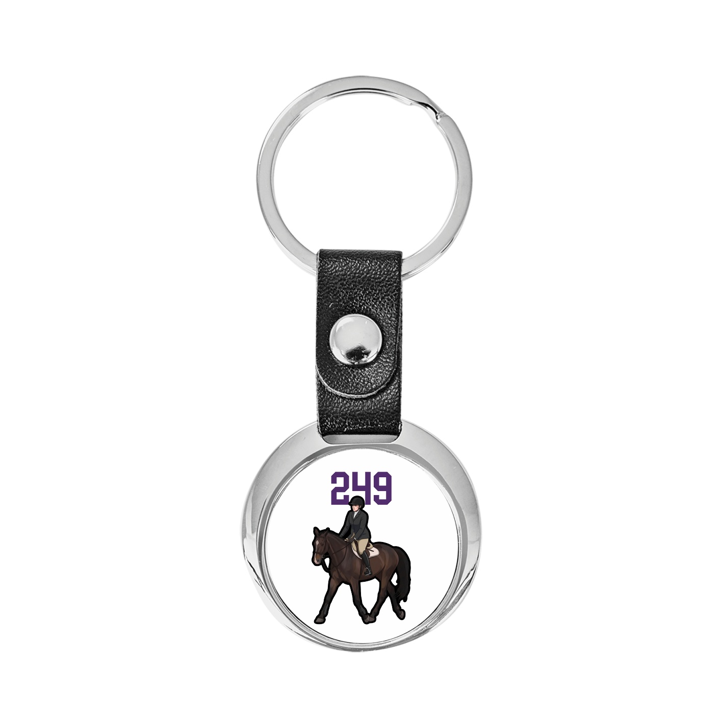 Key Chain — Number Top in Classic