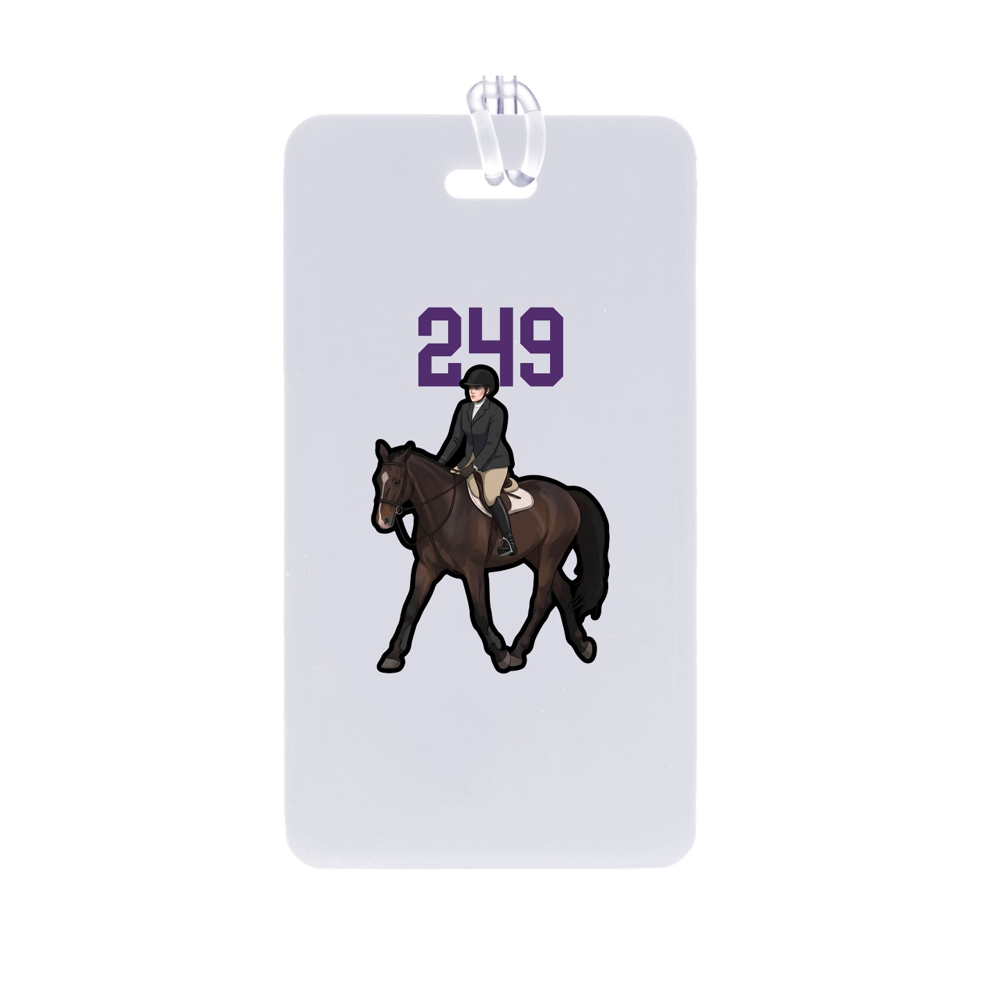 Bag Tag — Number Top in Classic