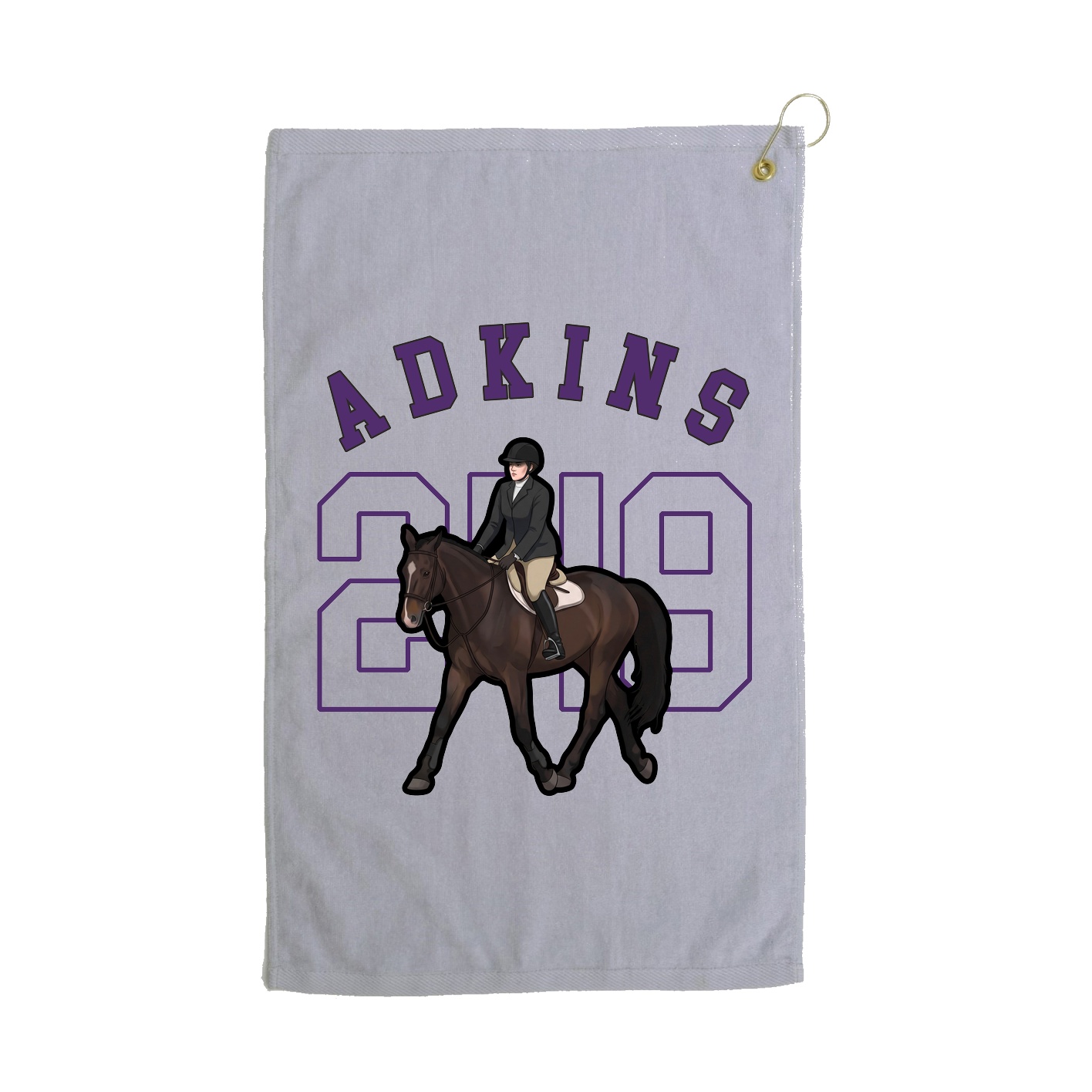 Golf Towel — Shirsey Arch in Grey