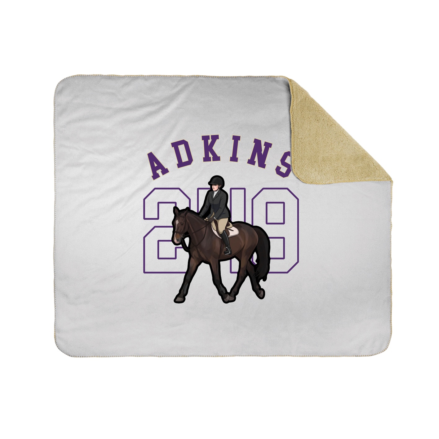 Throw Blanket — Shirsey Arch in White