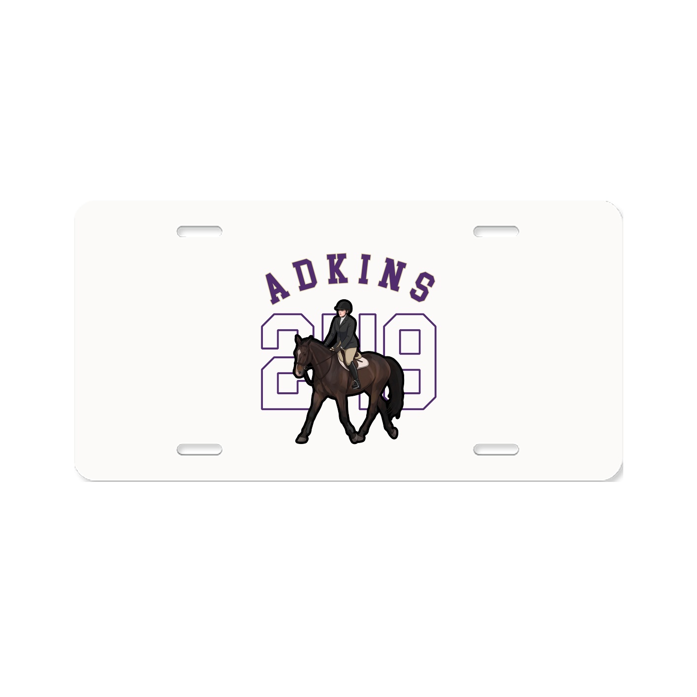 License Plate — Shirsey Arch in Classic