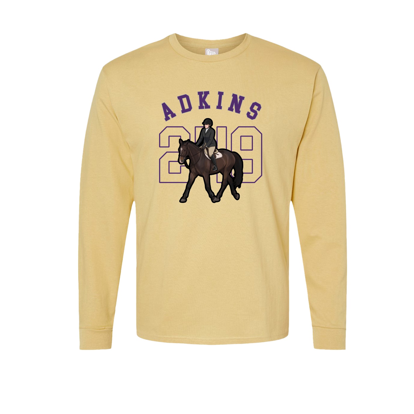 Long Sleeve Tee — Shirsey Arch in Vegas Gold