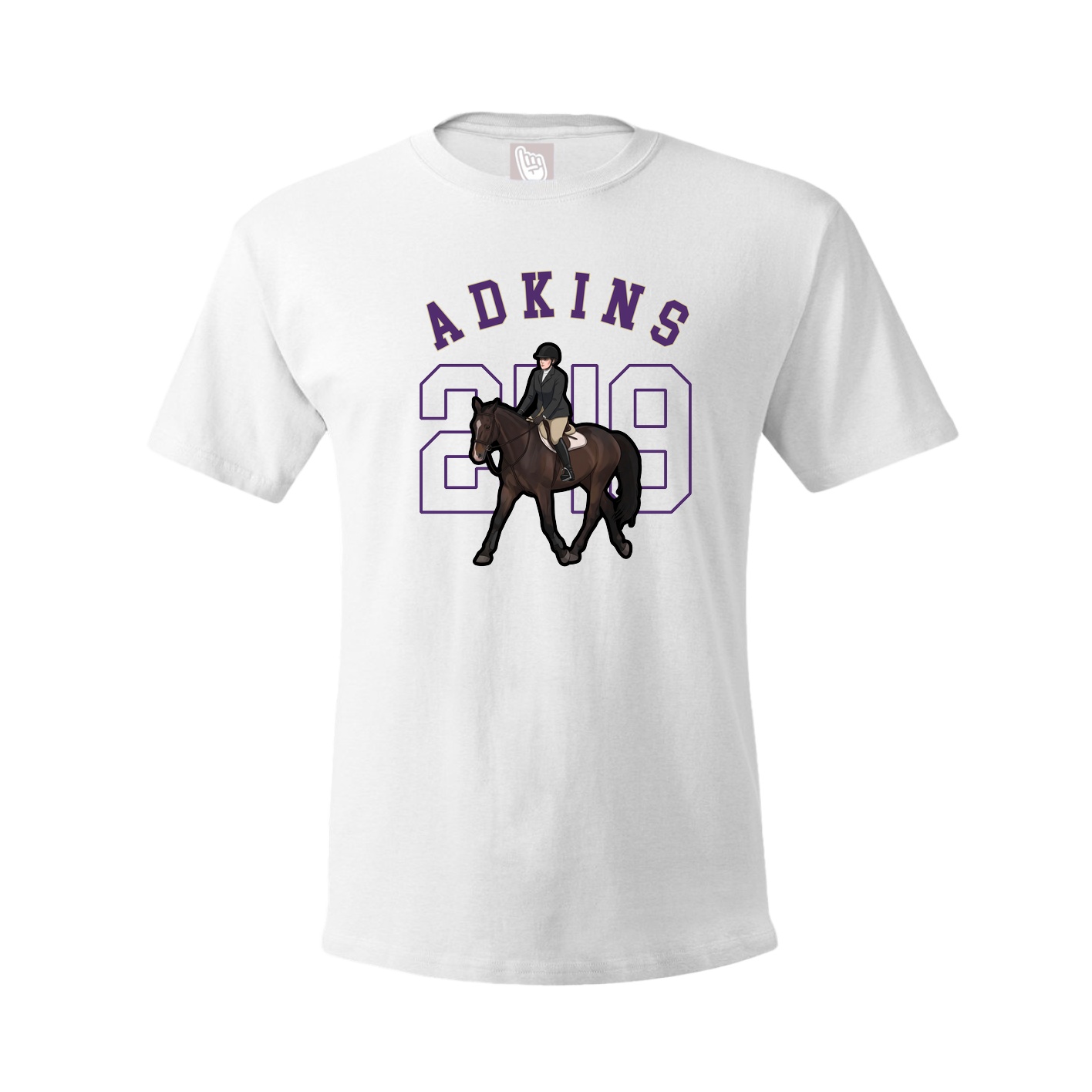 Youth Tee — Shirsey Arch in White