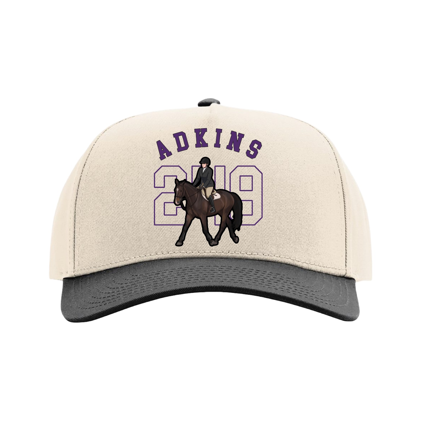 Full Fabric Five-Panel Champ Cap