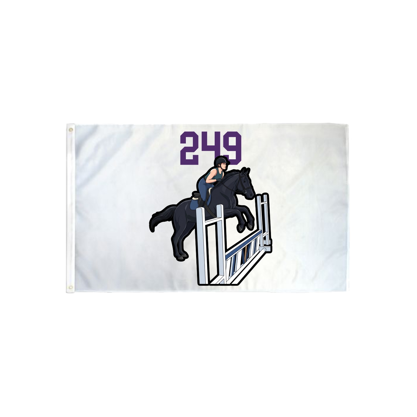 3x5 Flag — Number Top in Classic
