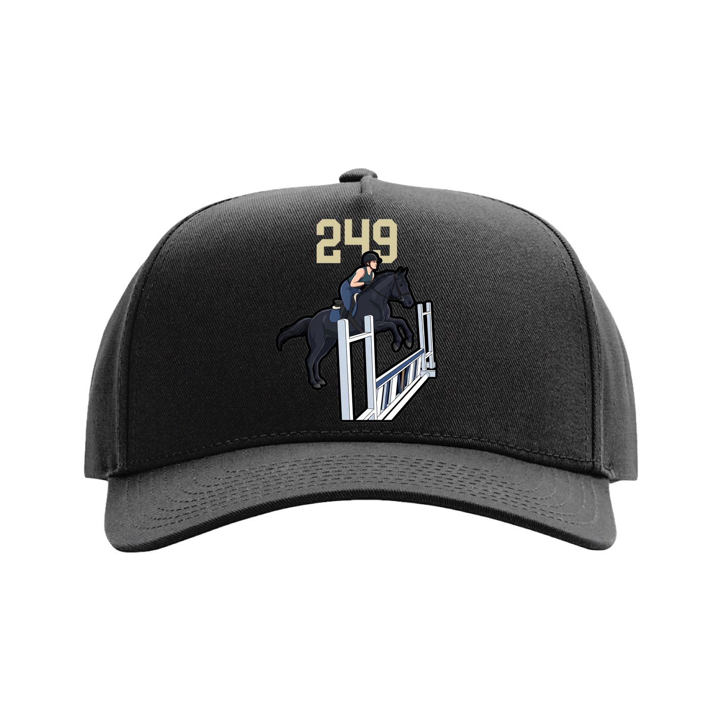 Full Fabric Five-Panel Champ Cap