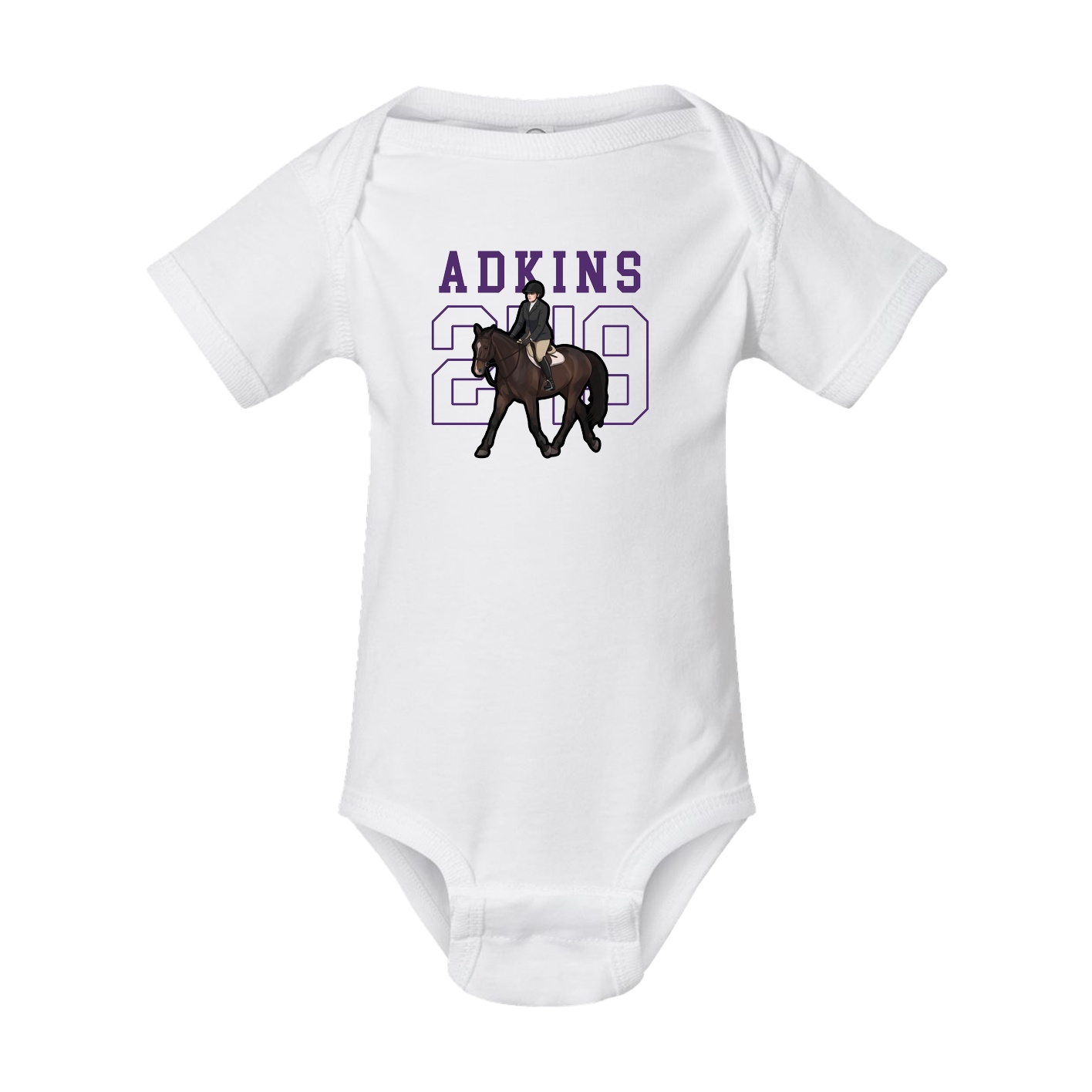 Baby Onesie — Shirsey in White