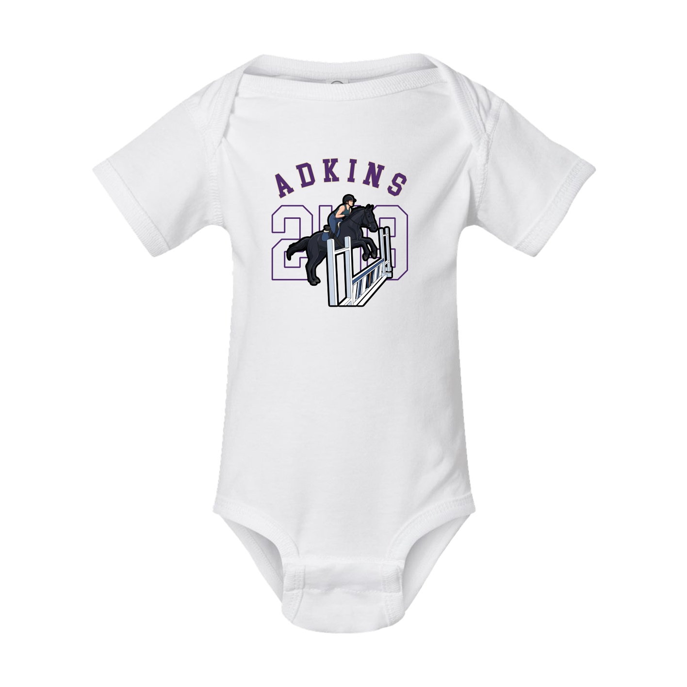 Baby Onesie — Shirsey Arch in White