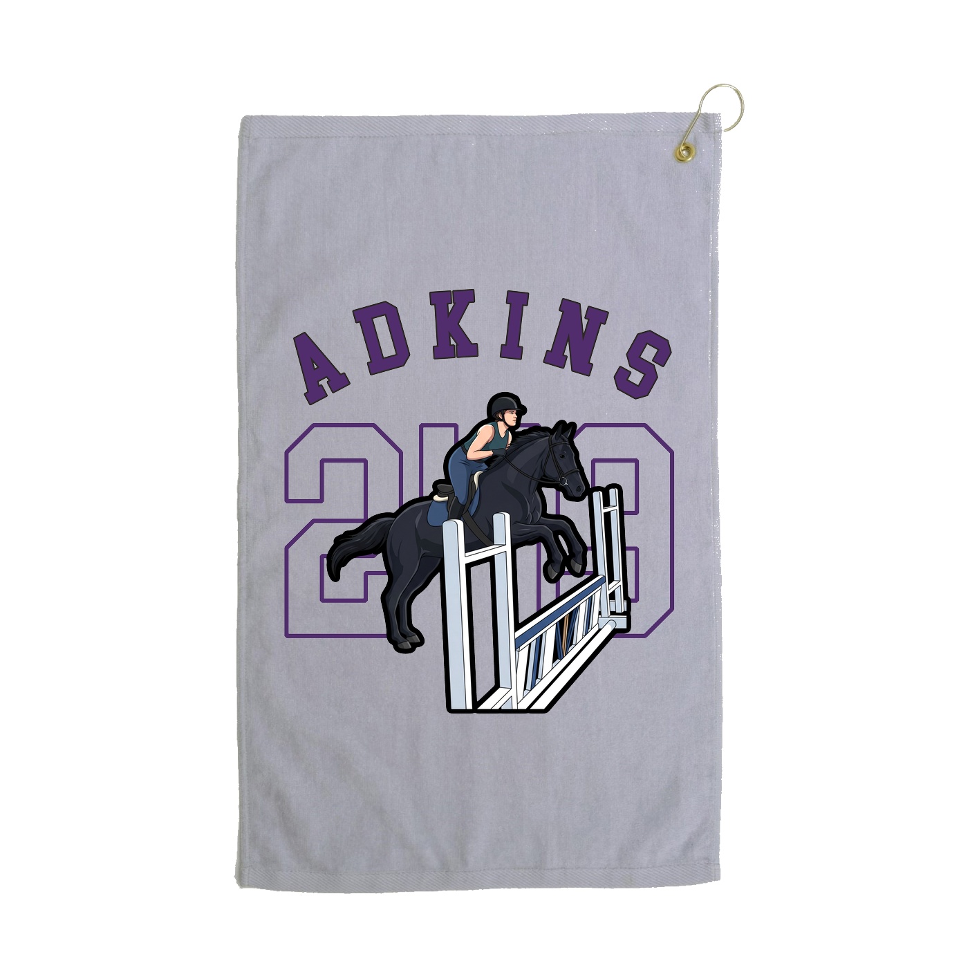 Golf Towel — Shirsey Arch in Grey