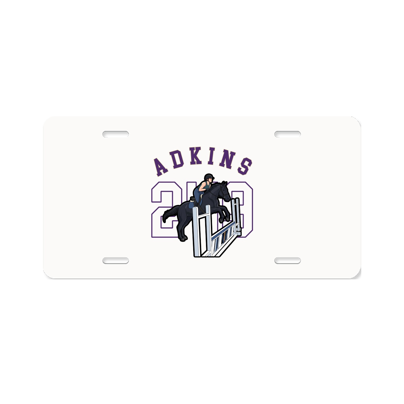License Plate — Shirsey Arch in Classic
