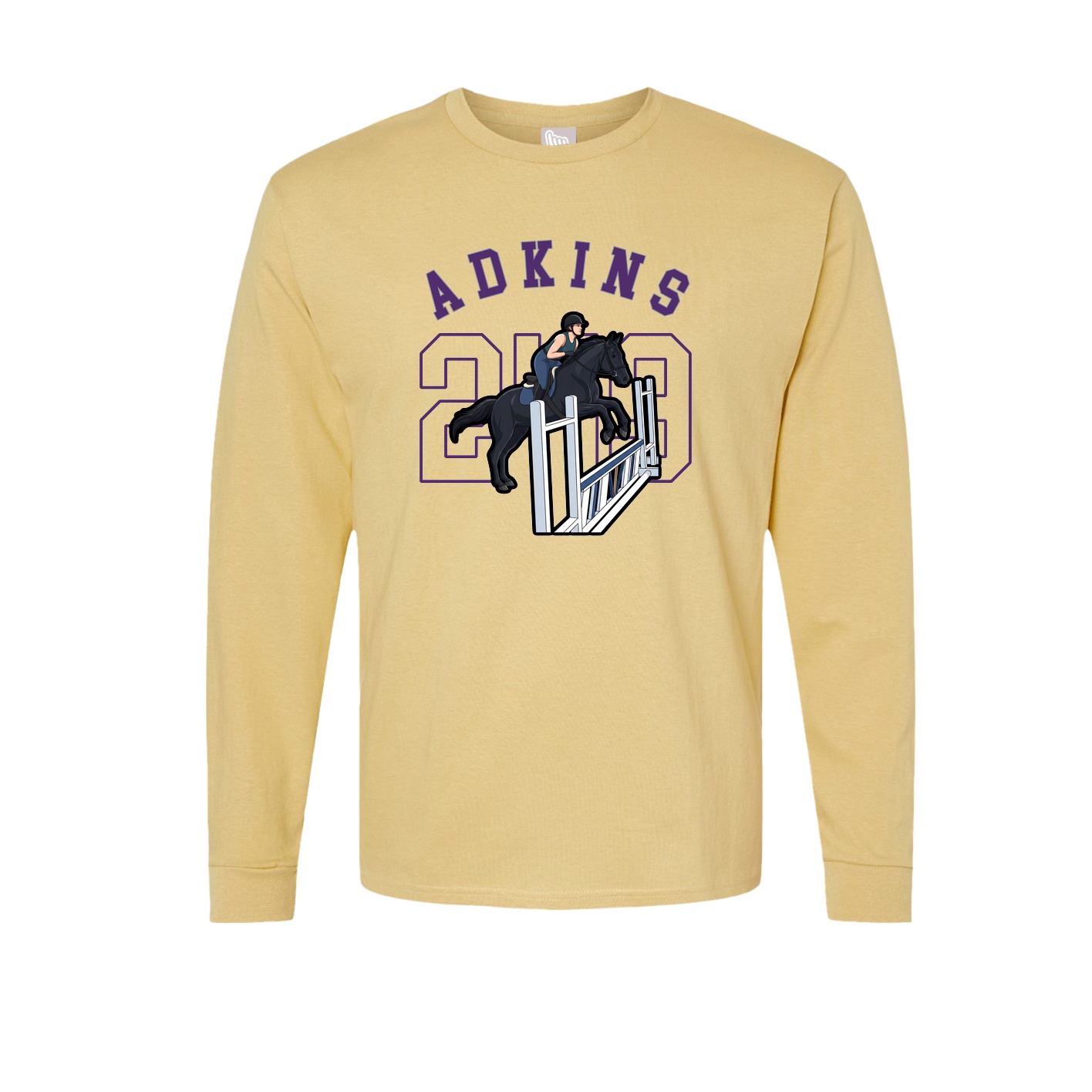 Long Sleeve Tee — Shirsey Arch in Vegas Gold