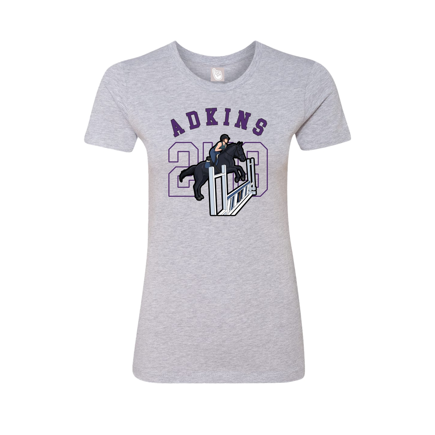 Womens Tee — Shirsey Arch in Grey