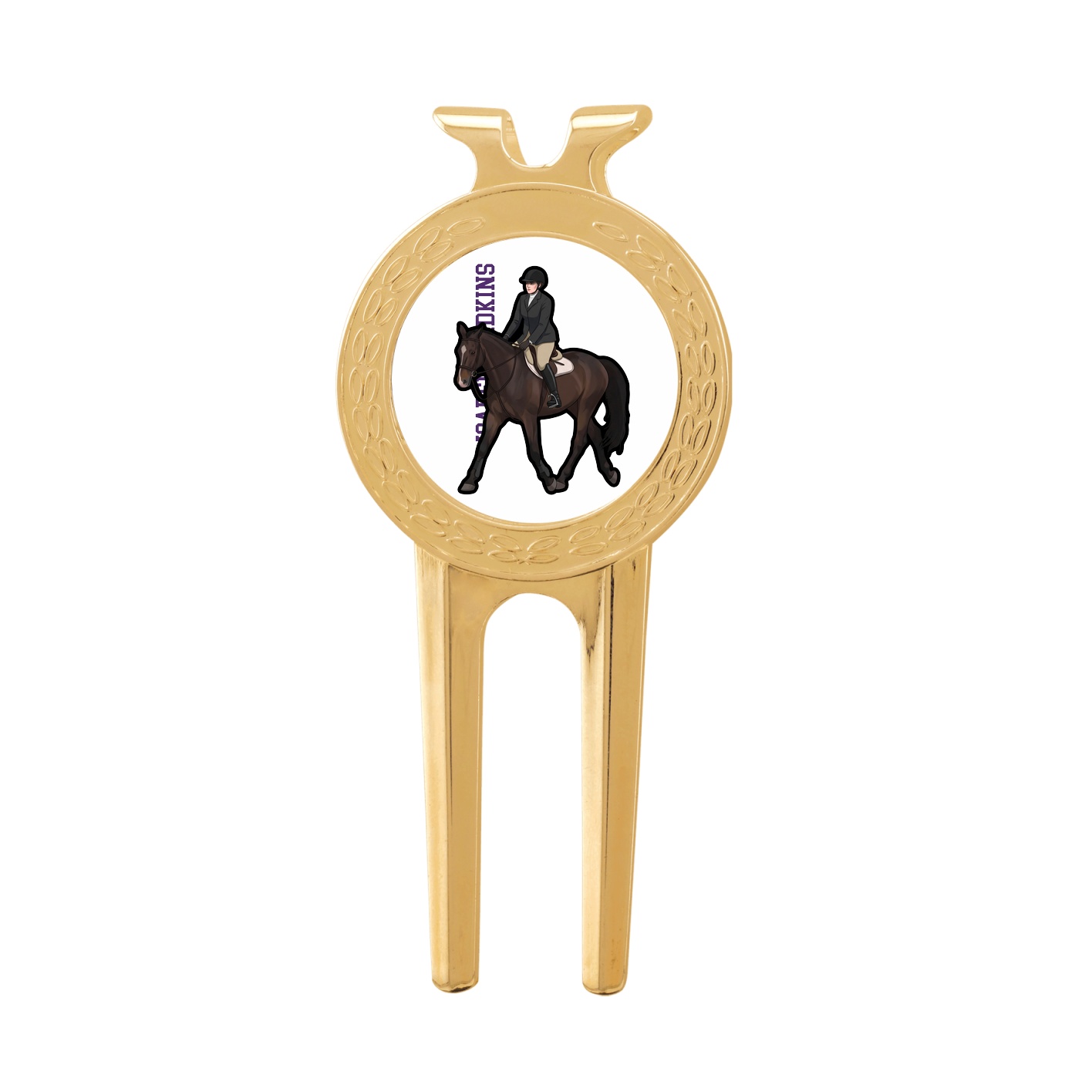 Divot Tool with Ball Marker — Name Vertical in Classic