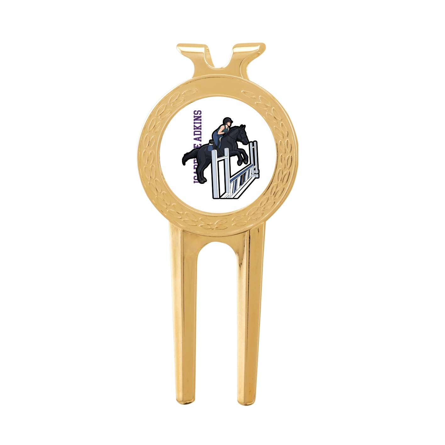 Divot Tool with Ball Marker — Name Vertical in Classic