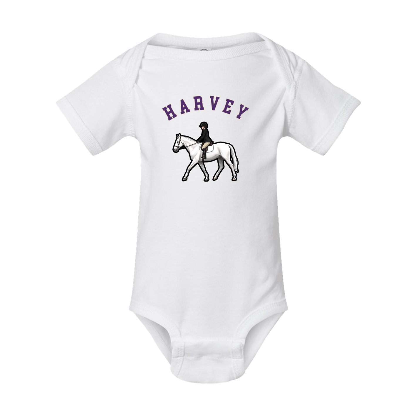 Baby Onesie — Shirsey Arch in White