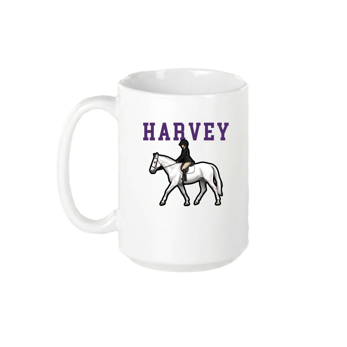 15oz Coffee Mug — Shirsey in White