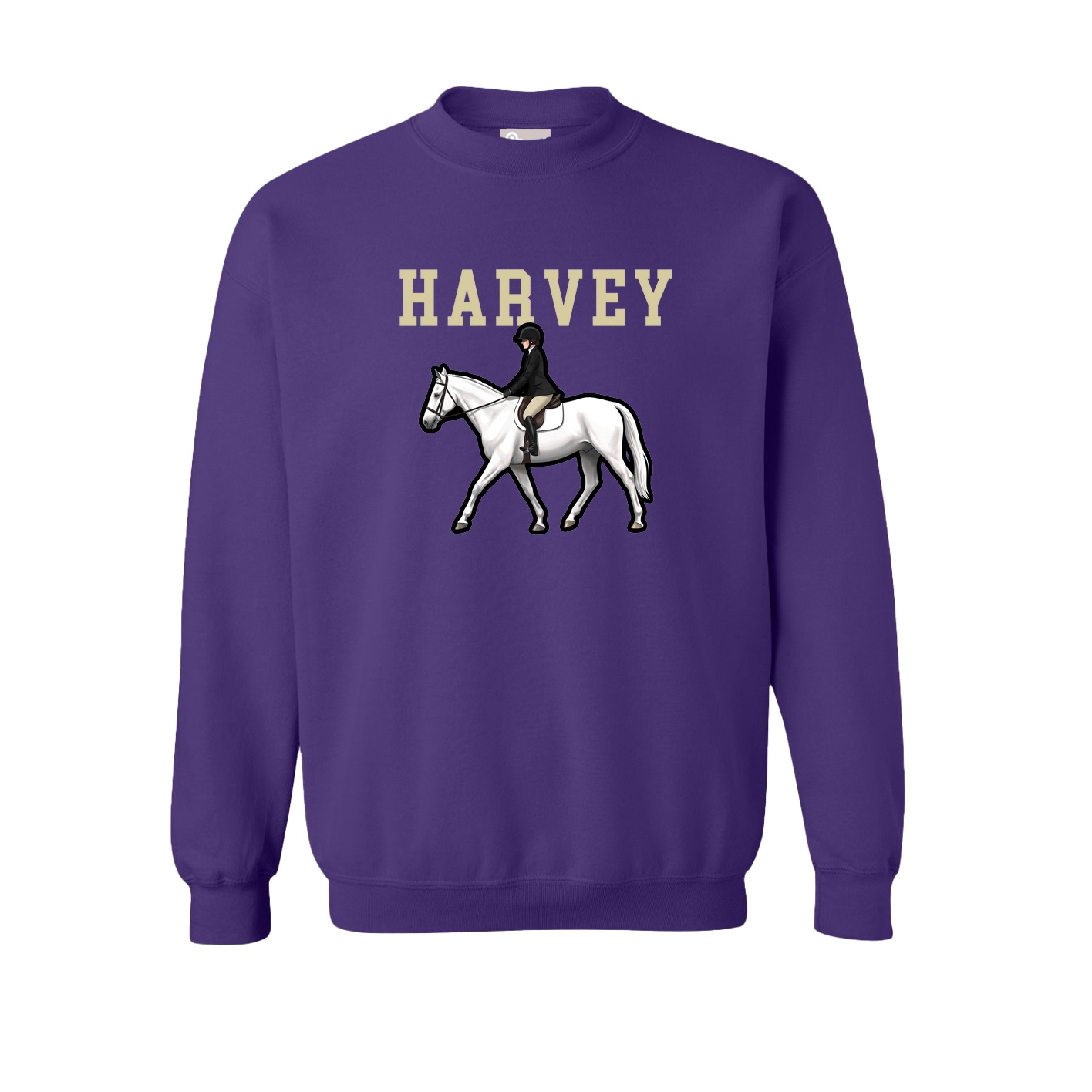 Fleece Crew — Shirsey in Purple