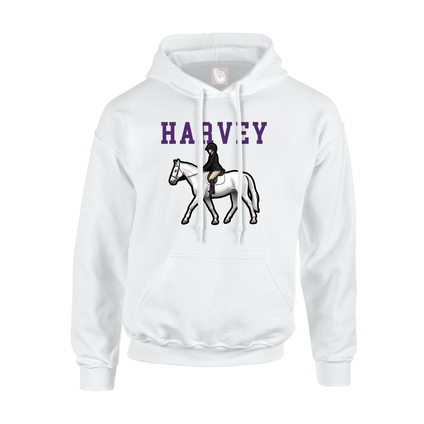 Youth Hoodie — Shirsey in White