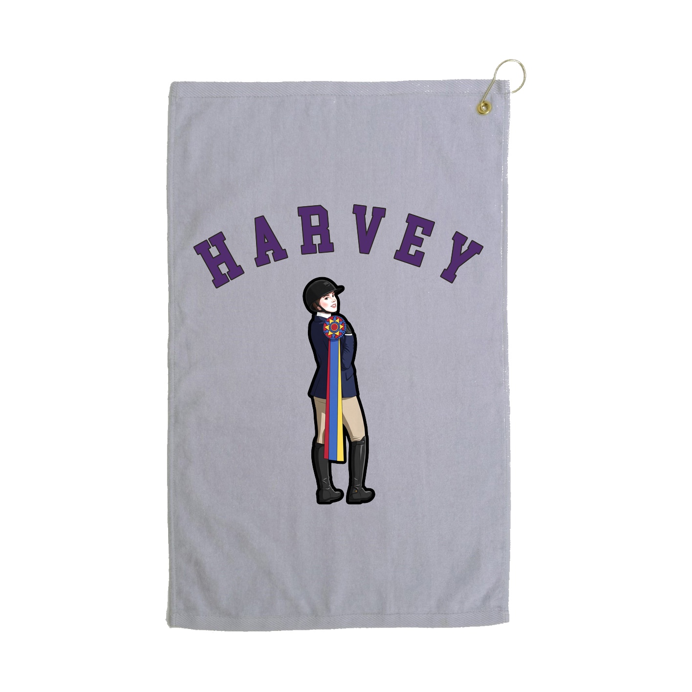 Golf Towel — Shirsey Arch in Grey