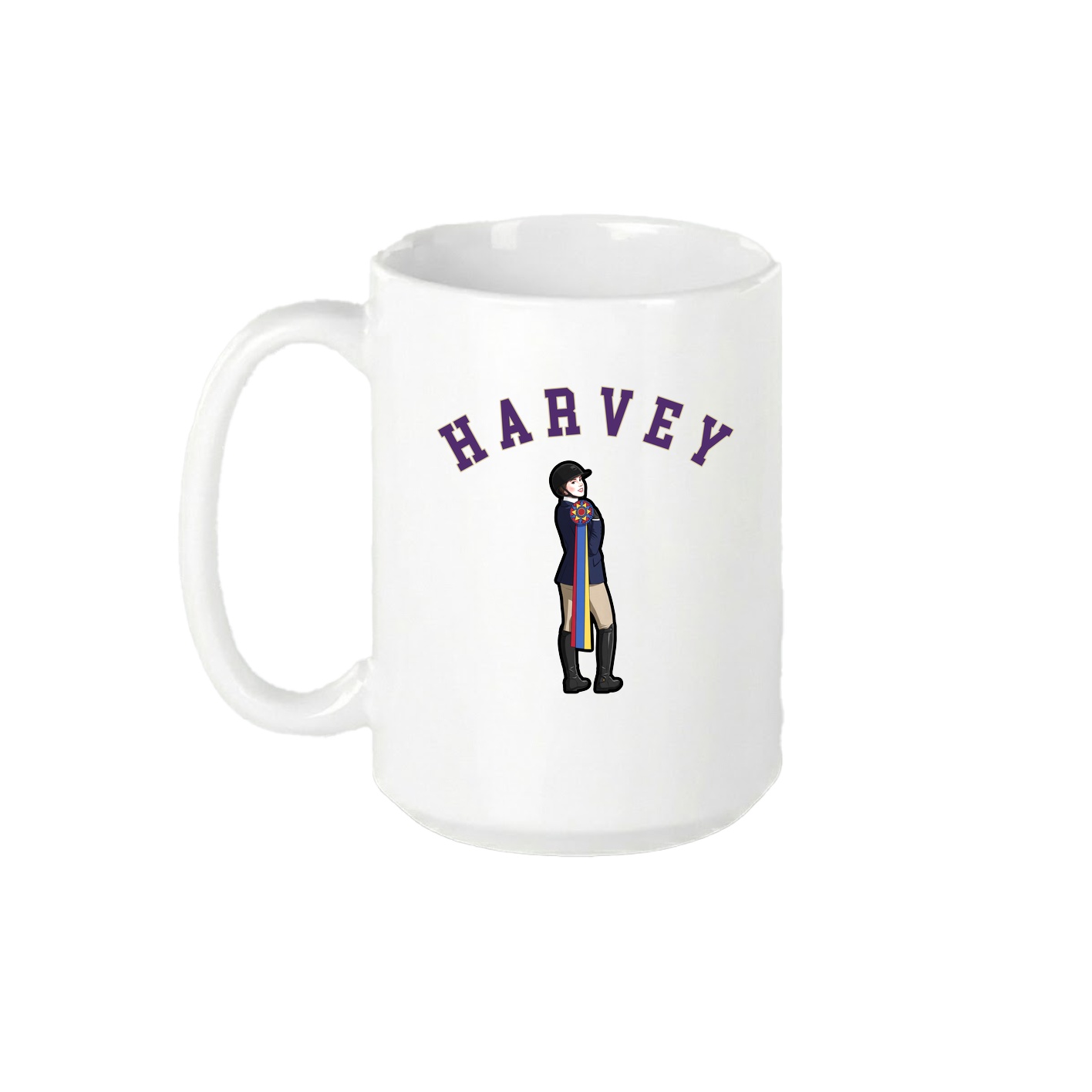 15oz Coffee Mug — Shirsey Arch in White