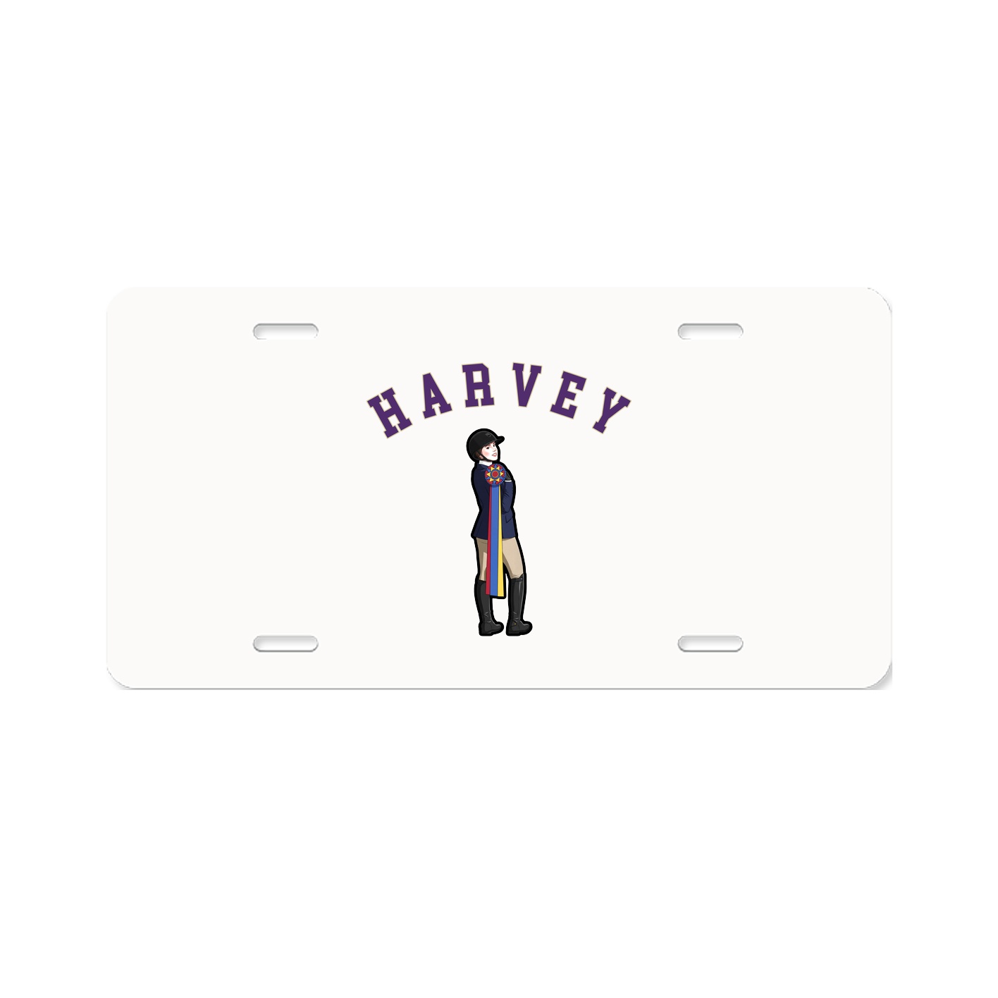 License Plate — Shirsey Arch in Classic