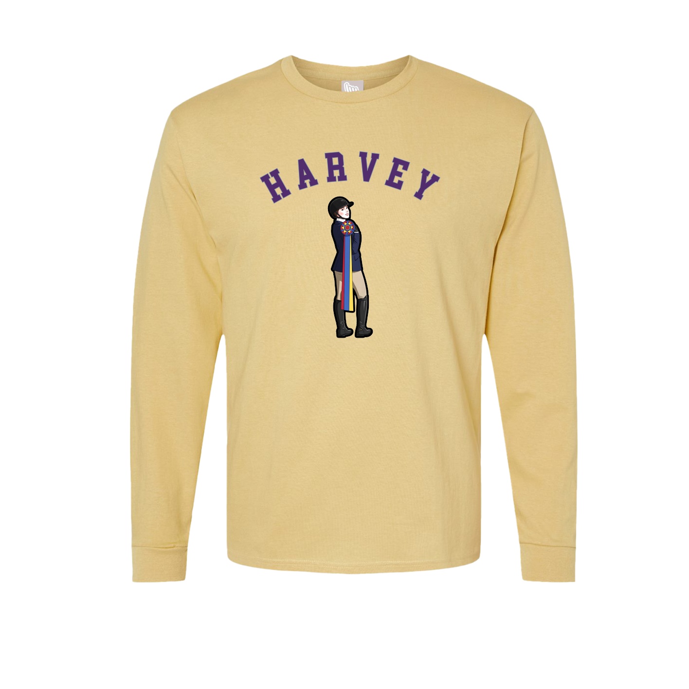 Long Sleeve Tee — Shirsey Arch in Vegas Gold