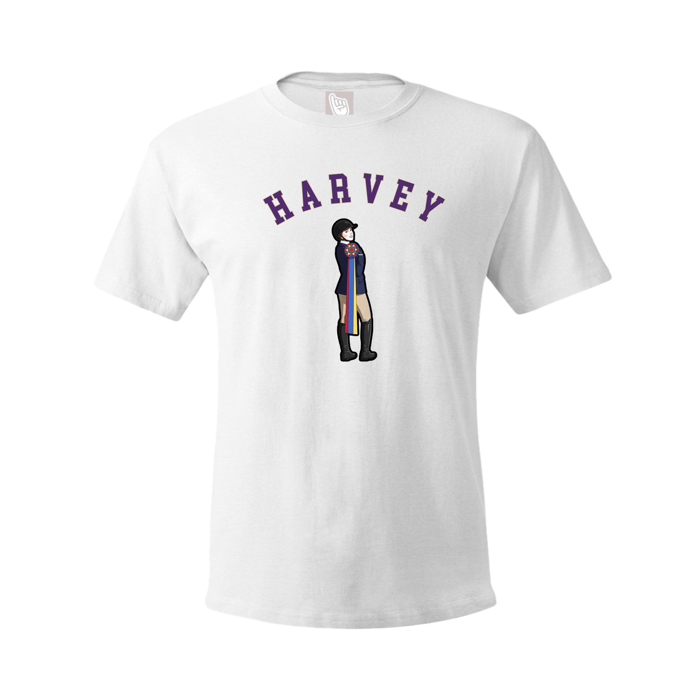 Youth Tee — Shirsey Arch in White