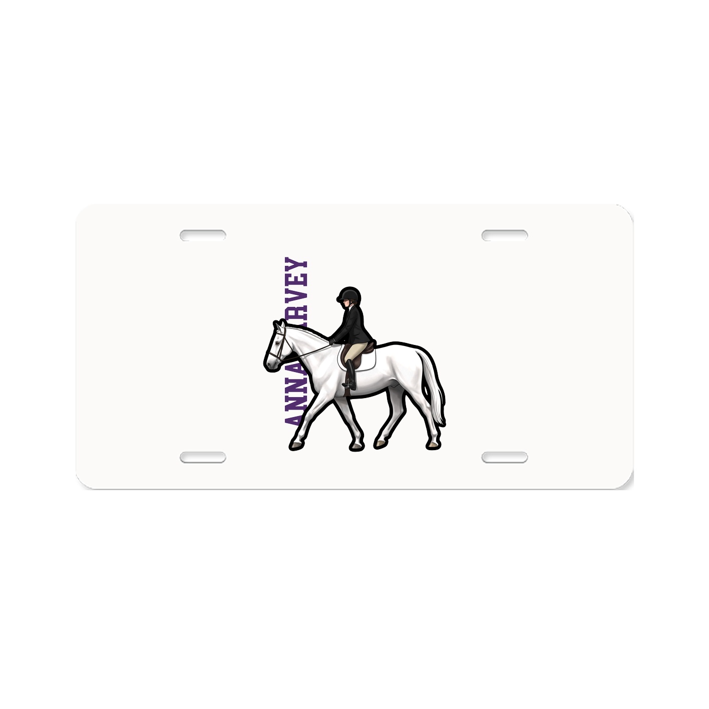 Aluminum License Plate