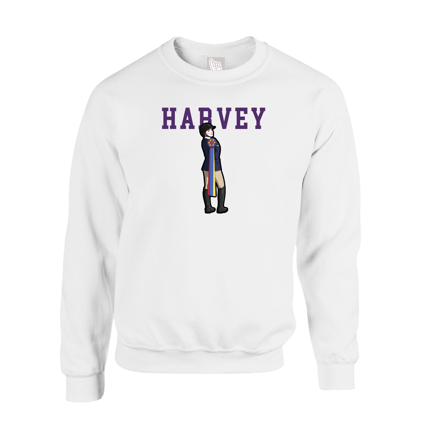Fleece Crew — Shirsey in White