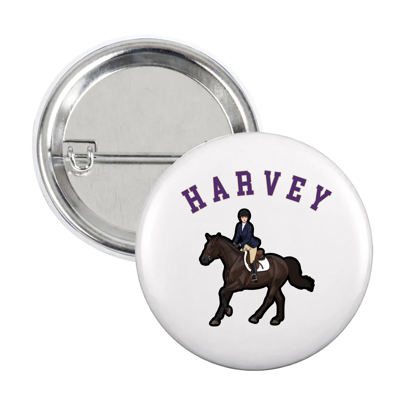 Game Day Button — Shirsey Arch in White