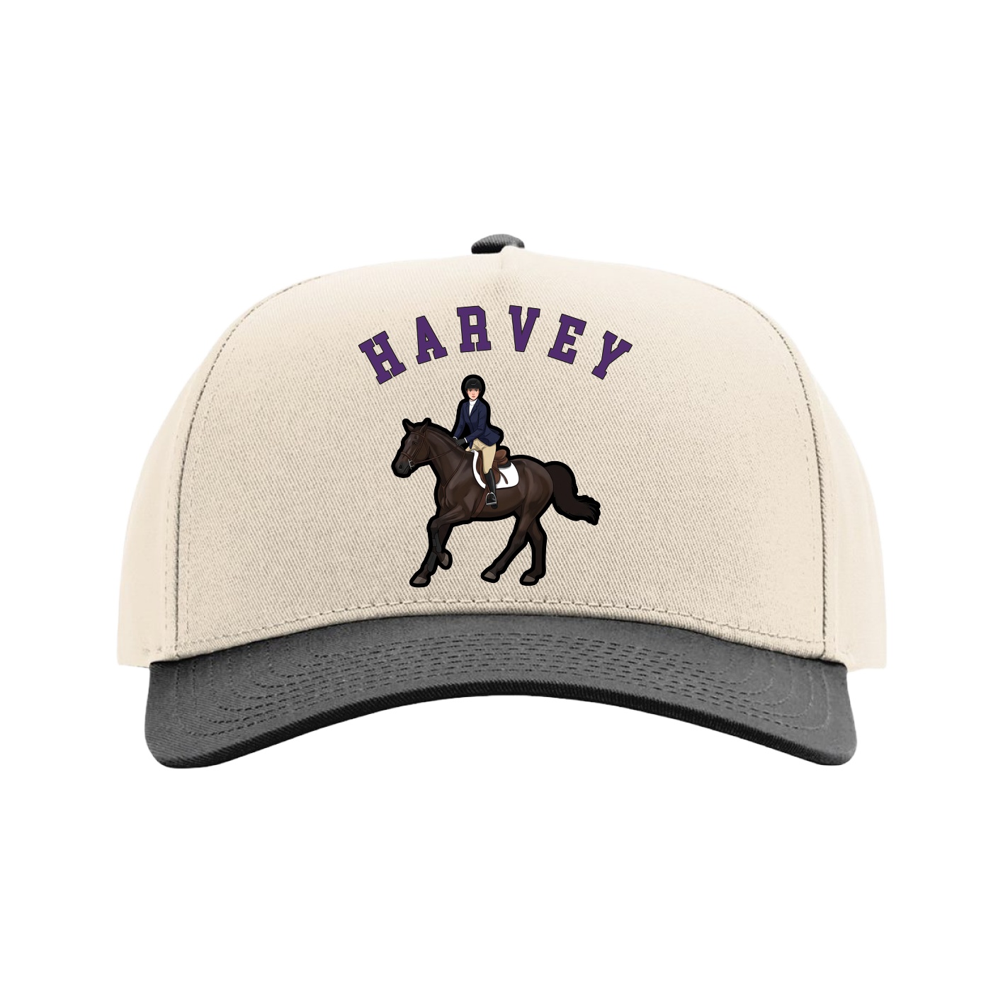 Full Fabric Five-Panel Champ Cap