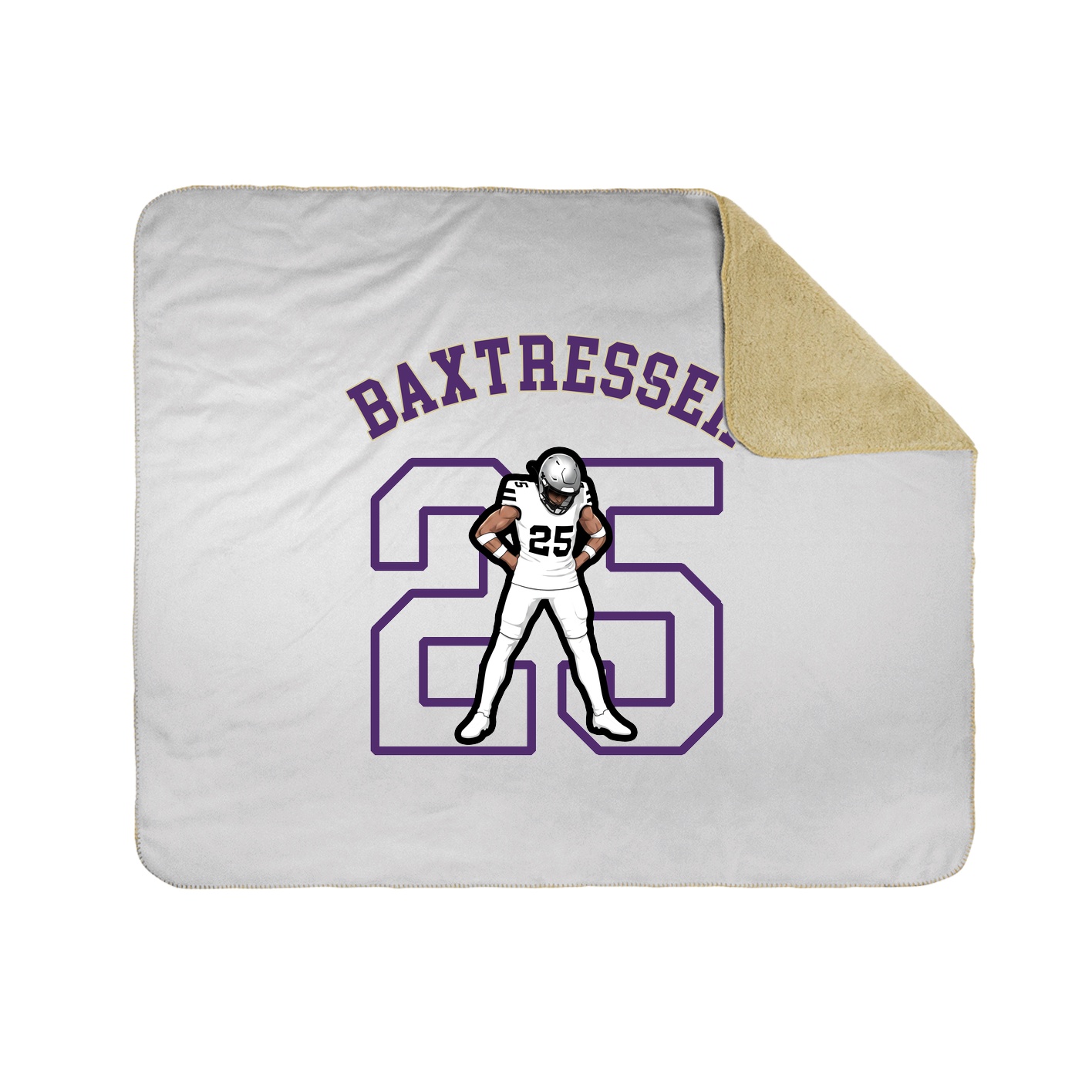 Throw Blanket — Shirsey Arch in White