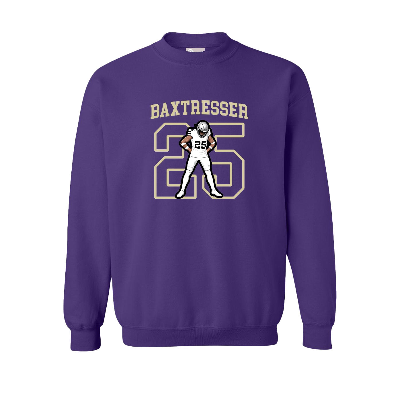 Fleece Crew — Shirsey in Purple