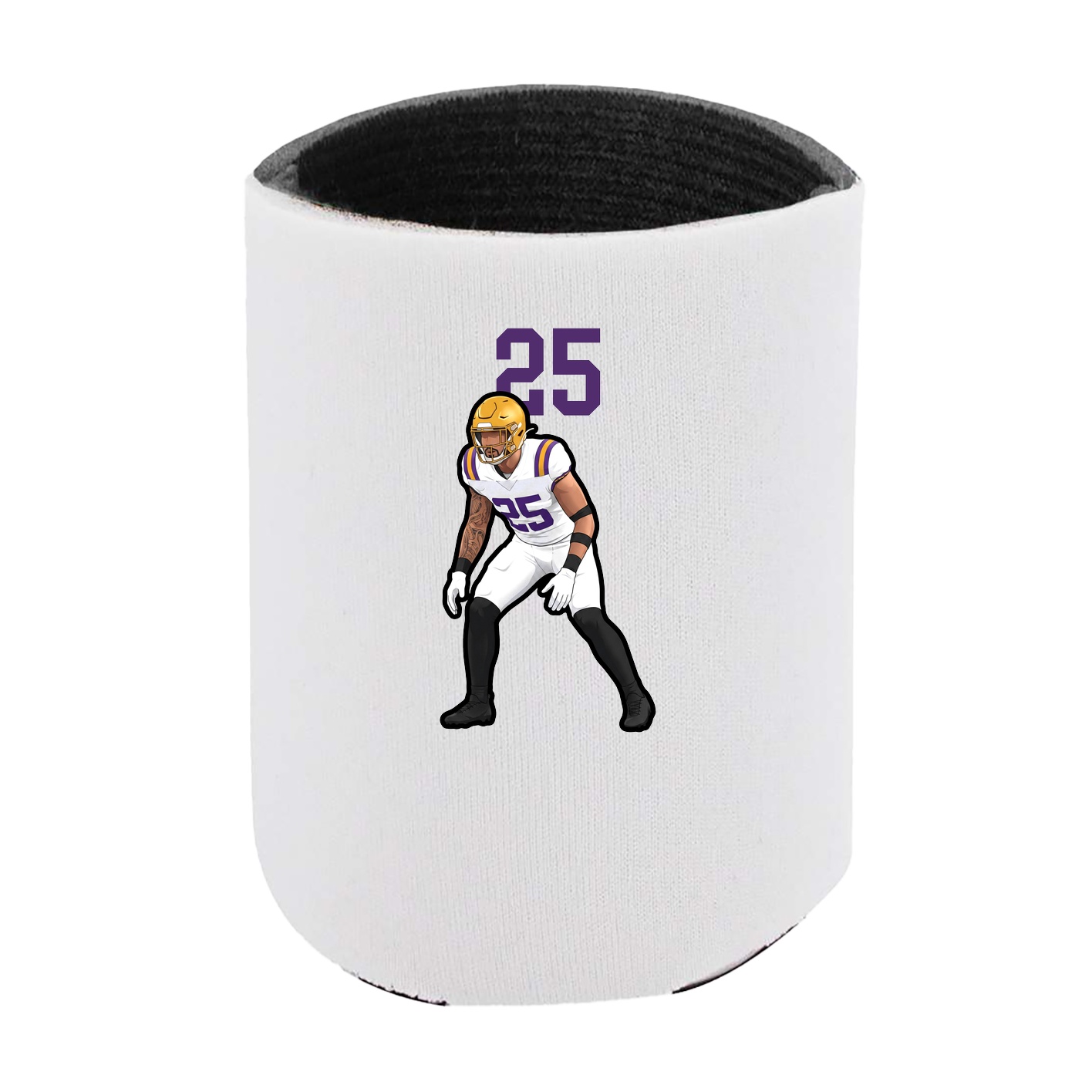 Can Holder — Number Top in White