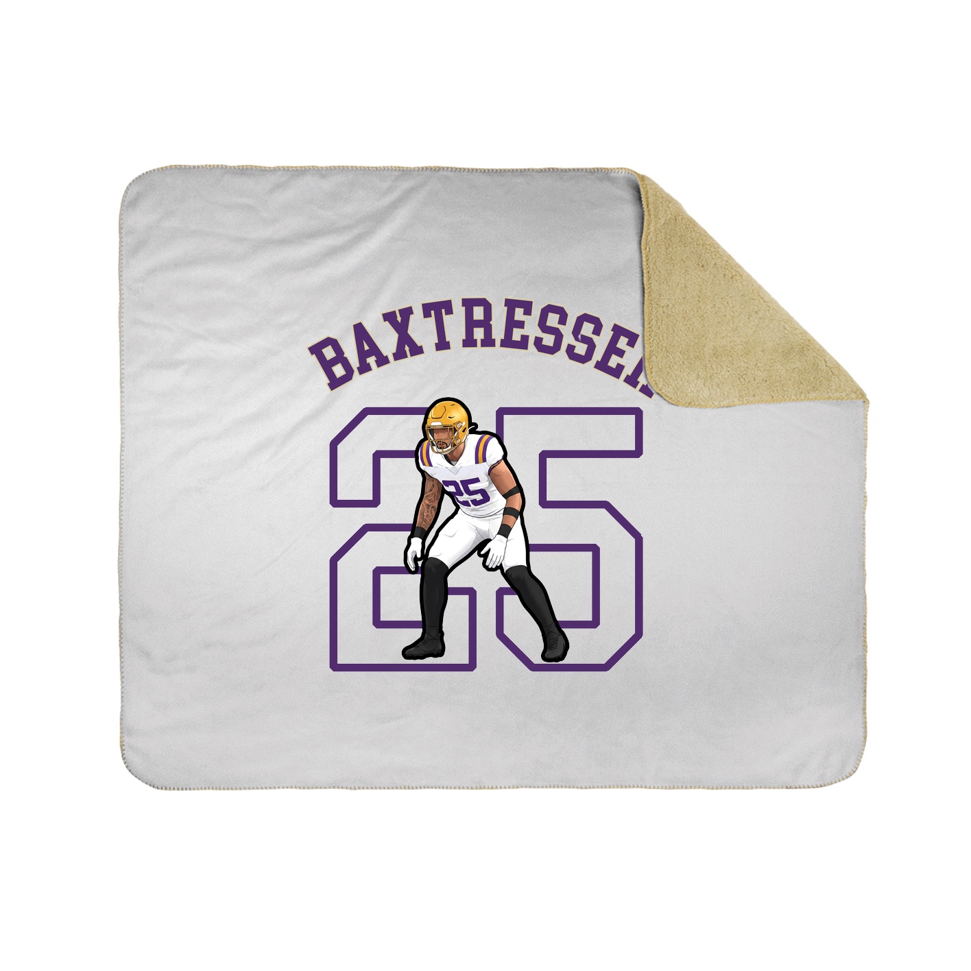Throw Blanket — Shirsey Arch in White