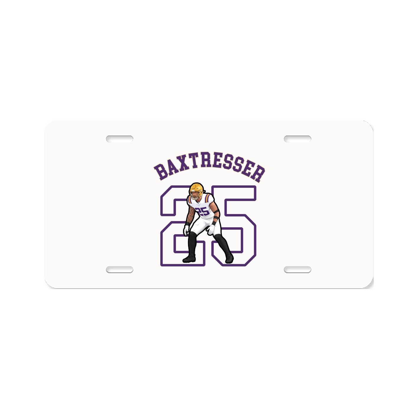 License Plate — Shirsey Arch in Classic