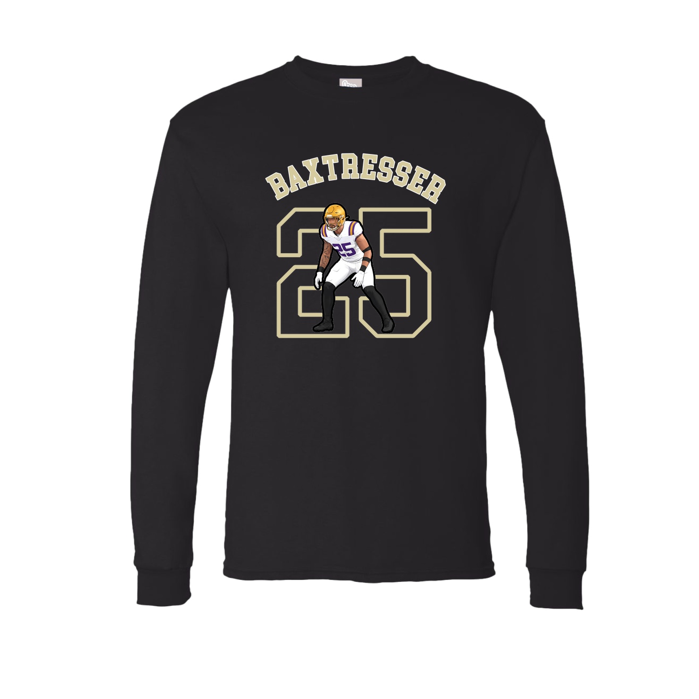 Long Sleeve Tee — Shirsey Arch in Black