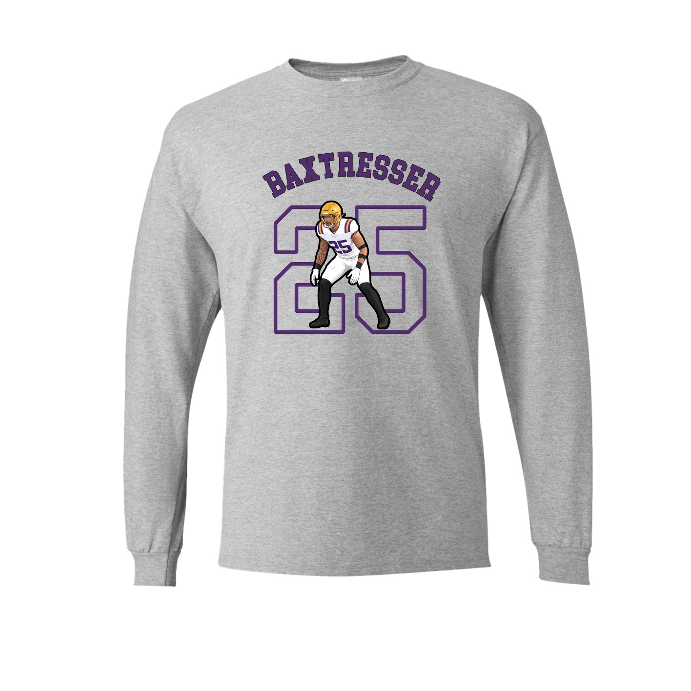 Long Sleeve Tee — Shirsey Arch in Grey