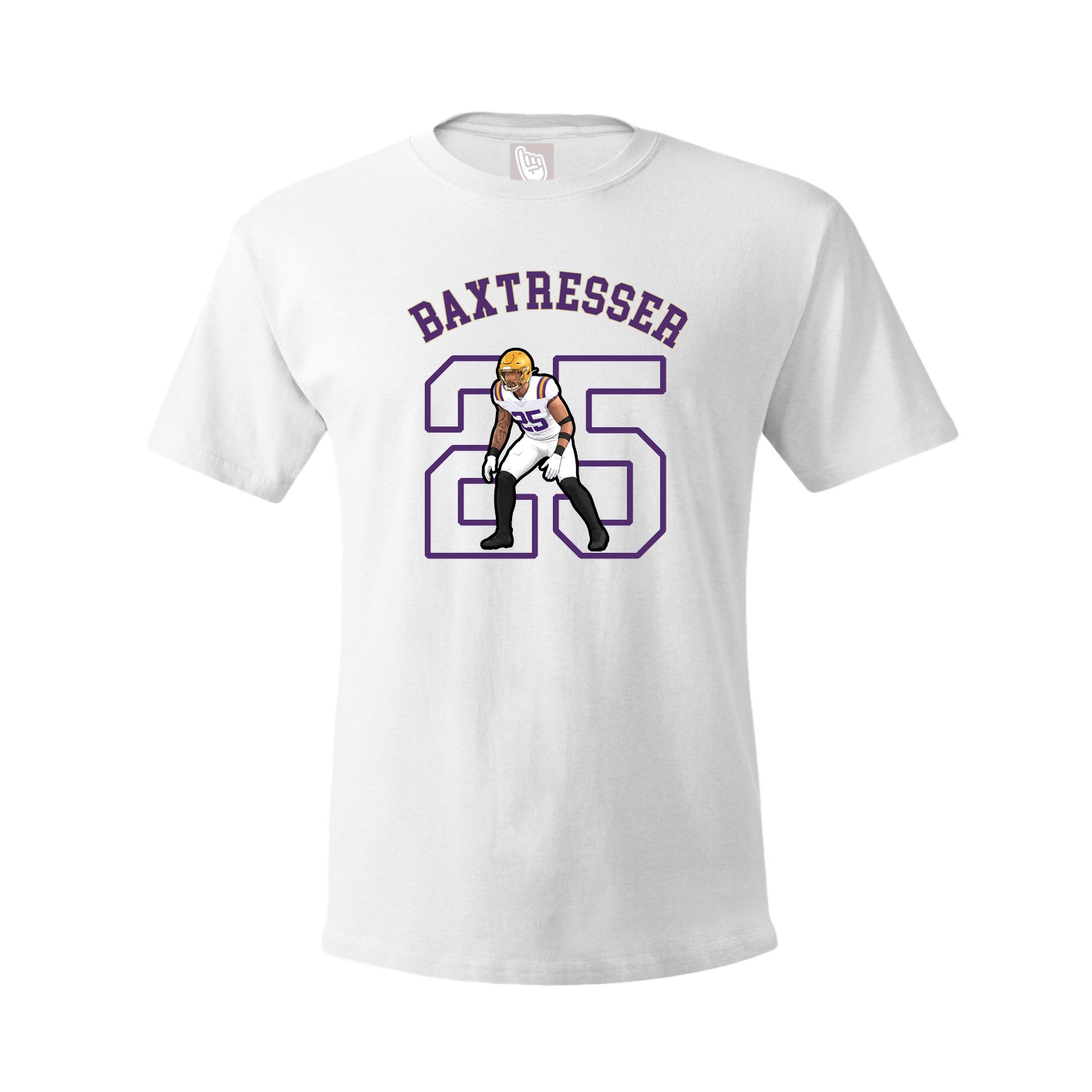 Youth Tee — Shirsey Arch in White