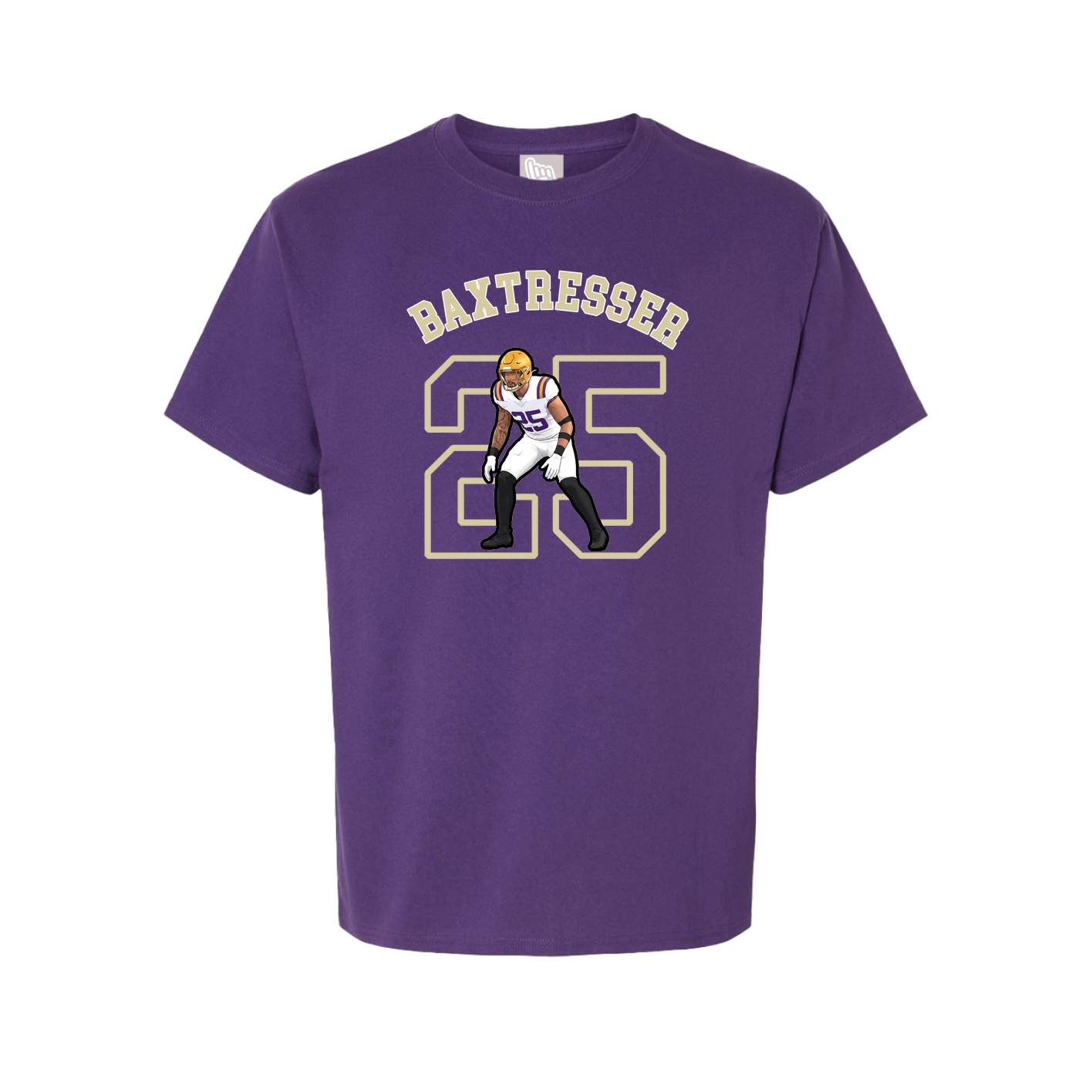 Youth Tee — Shirsey Arch in Purple